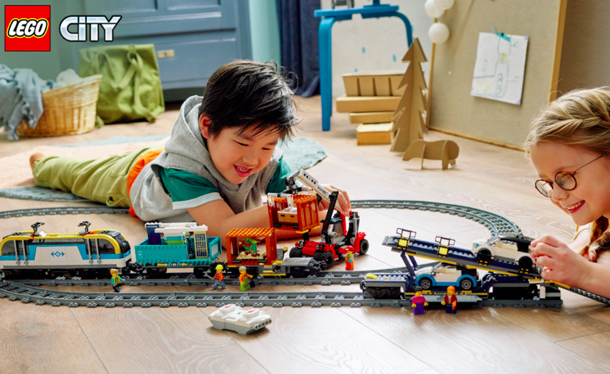 Ultimate Fun with the LEGO City Freight Train Set (60336): A Perfect Gift for Kids and Train Lovers