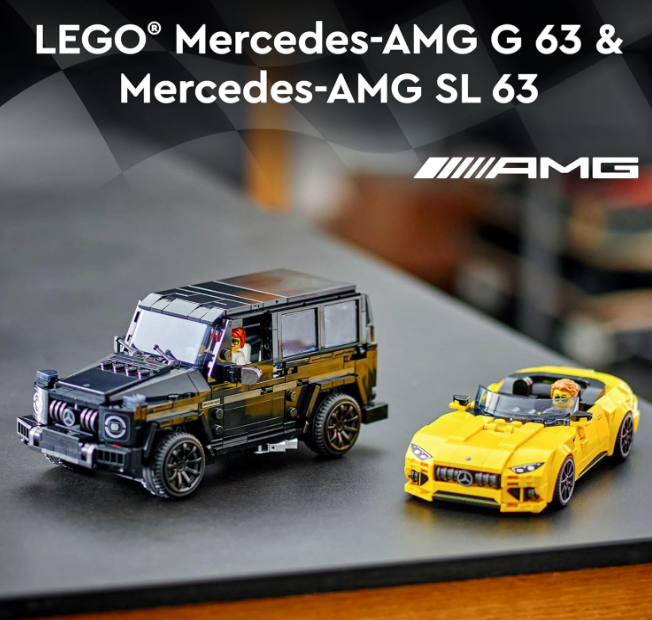 Turbocharge Playtime: Unleash Racing Thrills with LEGO Speed Champions Mercedes-AMG Double Pack