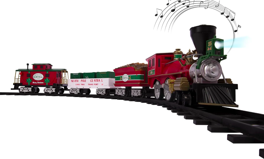 Bring Holiday Magic to Life with the Lionel North Pole Central Ready-to-Play Freight Train Set