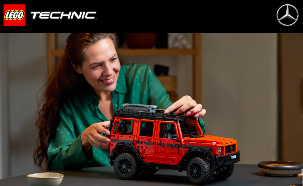 Discover the Ultimate Off-Road LEGO Experience: The Mercedes-Benz G 500 Technic Model